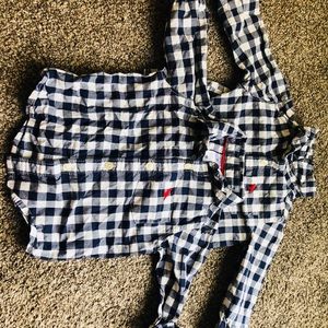 9m plaid button down shirts